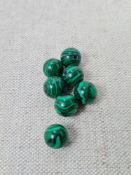 Korlka Malachit 10mm, zelen