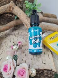 Cernit- akloholov atrament, 20ml- tyrkys