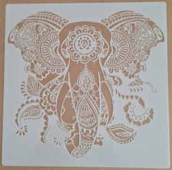 ablona- 30x30cm- biely slon