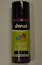Paint & Peel 3v1- 80ml- 411 bordová