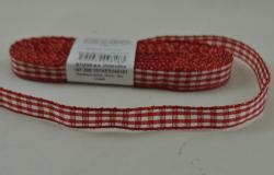Stuha- ozdobn kro- rka 10mm- erven