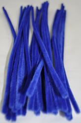 Drôt žinilkový 30cm- modrý
