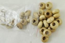 Korlky dreven/disk 15x8mm (balenie13g) prrodn
