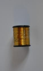 Drôt- medený 0,3mm/8m- zlatý tmavý