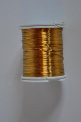 Drôt- medený 0,4mm/50m- zlatý