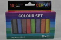 CERNIT Multicolor- 10 farieb (10 x 30g)