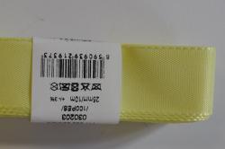 Stuha- taftová- šírka 25mm- žltá svetlá