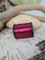 Drôt- medený 0,3mm/8m- ružová tmavá