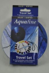 Aquafine aquarelov farby- sada 18ks