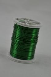 Drôt- medený 0,6mm/14m- zelený tmavý