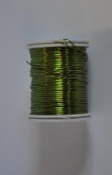 Drôt- medený 0,6mm/14m- zelený svetlý