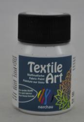 Farba na tmav textil, 59ml- biela