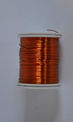 Drôt- medený 0,6mm/14m- oranžový