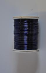 Drôt- medený 0,6mm/14m- fialový tmavý