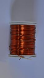 Drôt- medený 0,8mm/10m- oranžový