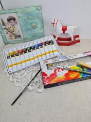 Sada acrylovch farieb, 12ks (12ml)