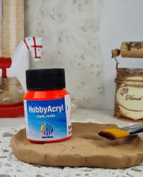 Acrylov farba matn 59ml- neonov oranov