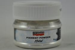 Metálový pigmentový prášok, 5g- strieborná