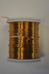 Drôt- medený 0,6mm/14m- zlatý