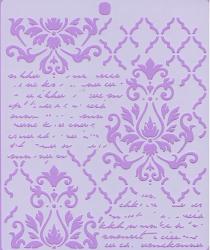ablona- 14,4x17,2cm- vintage psmo ornament