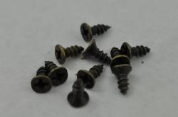 Skrutky 3x8mm, bronz- 10ks