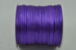 Ozdobná šnúrka-100% polyester fialová 1mm