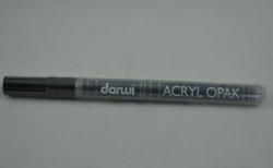 Acryl Opak- popisovač 3ml- 080 strieborná