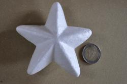 Polystyrénová hviezda- 10cm