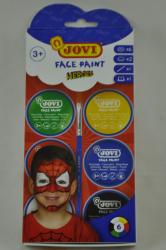 Sada farieb na tvr 6x8ml- Hrdinovia