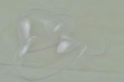 Acrylové srdce (deliace)- 16cm