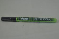 Acryl Opak- popisovač 3ml- 611  zelená svetlá