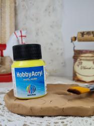 Acrylov farba matn 59ml- lt citrn