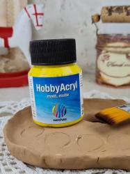 Acrylov farba matn 59ml- zlatolt