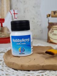 Acrylov farba matn 59ml- biela