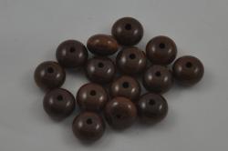 Korlky dreven/disk 16x11mm, hned