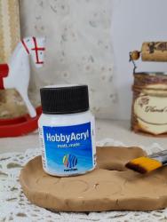 Acrylov farba matn 59ml- neonov biela