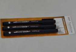 Tombow- sada MONO drawing pen, 01,03,05