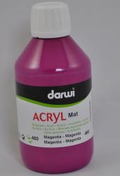 Acryl Mat- 250ml- 460 magenta