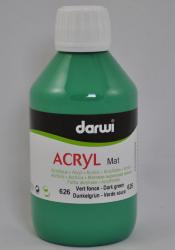 Acryl Mat- 250ml- 626 tmavá zelená