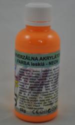 Acrylov farba- 52g- nen oranov svetl