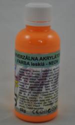 Acrylov farba- 52g- nen oranov svetl