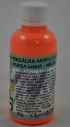 Acrylov farba- 52g- nen oranov