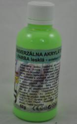 Acrylov farba- 52g- svietiaca zelen