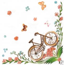 Kvety+bicykel