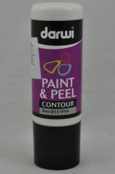 Paint & Peel kontúra- 80ml- 011 biela