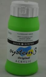 Daler-Rowney SYSTEM 3, 500 ml-  fluorescenn zelen