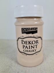 Dekor Paint Chalky, 100ml- capuccino