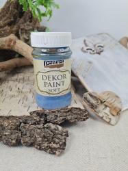 Dekor Paint Soft, 100ml- modr denim