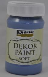 Dekor Paint Soft, 100ml- modr denim