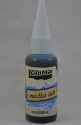 Media Ink, 20ml- modr koral